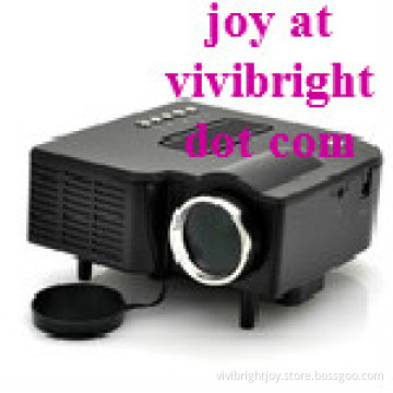 Cheap mini projector LED Portable mini multimedia Projector GP5S from origianl factory VIVIBRIGHT